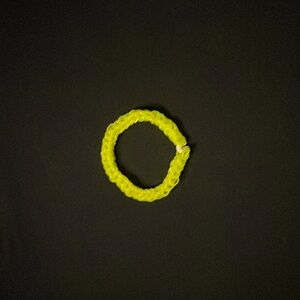 Neon Yellow Braided Bracelet
